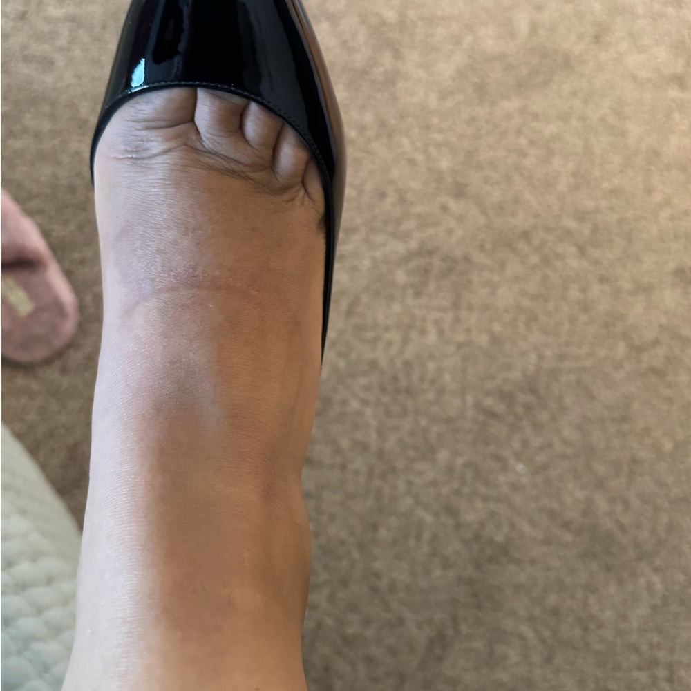 Christian Louboutin Black Patent Leather Heels - Picture 11 of 12